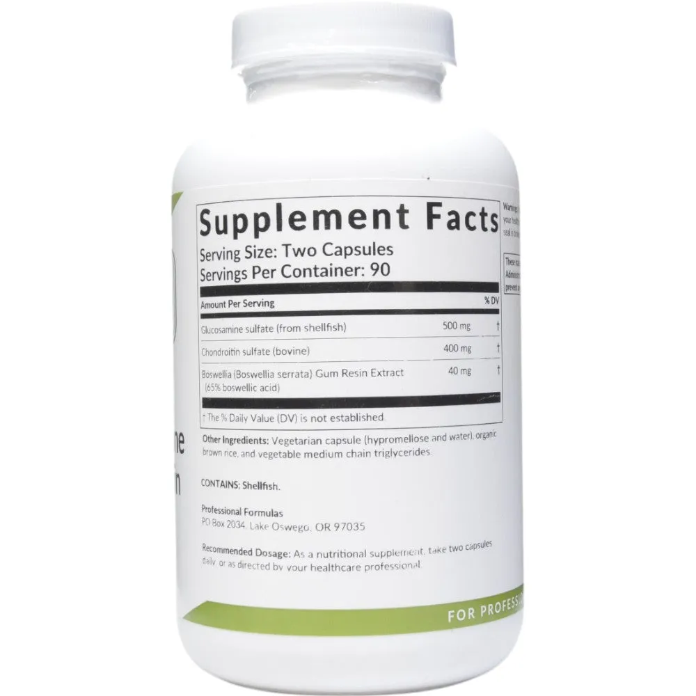 Glucosamine Chondroitin Complex 180 caps by Professional Formulas
