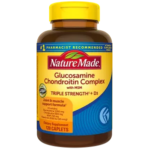 Glucosamine Chondroitin Complex with MSM Triple Strength   Vitamin D3