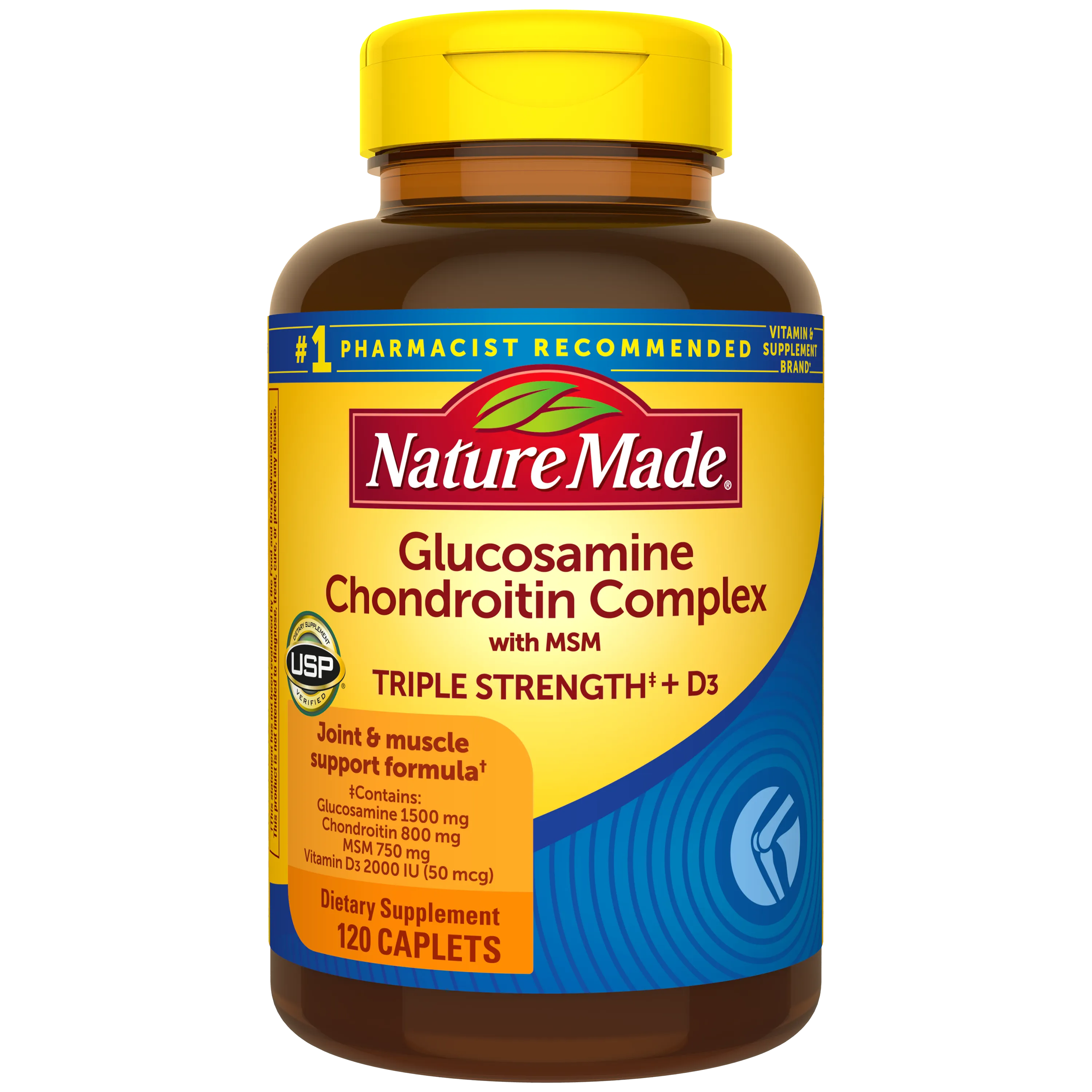 Glucosamine Chondroitin Complex with MSM Triple Strength   Vitamin D3