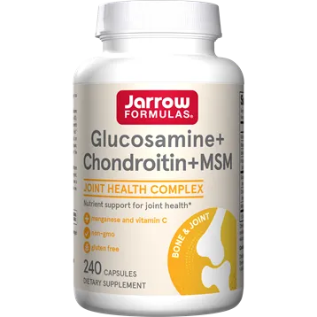 Glucosamine Chondroitin MSM 240 caps by Jarrow Formulas
