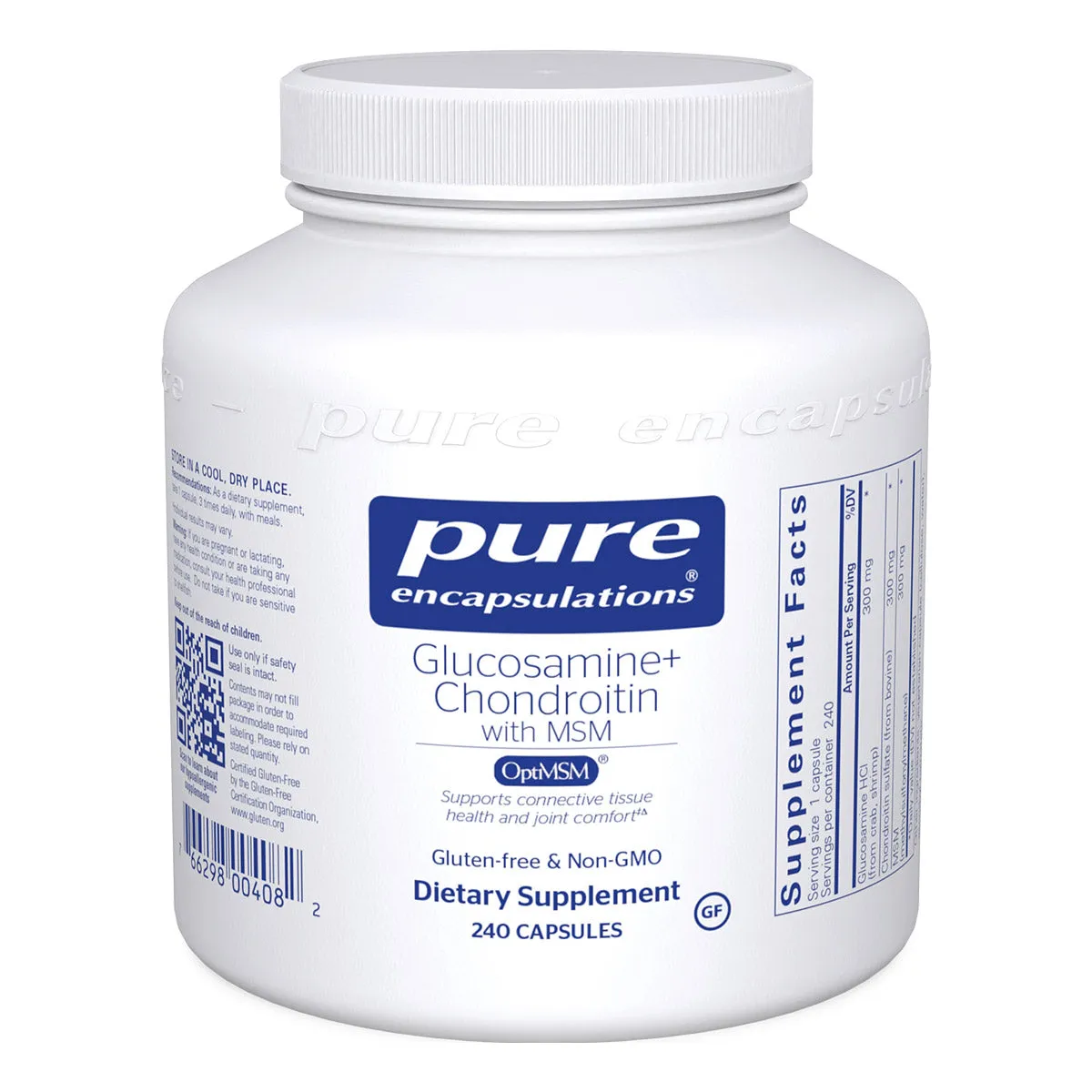 Glucosamine Chondroitin with MSM by Pure Encapsulations