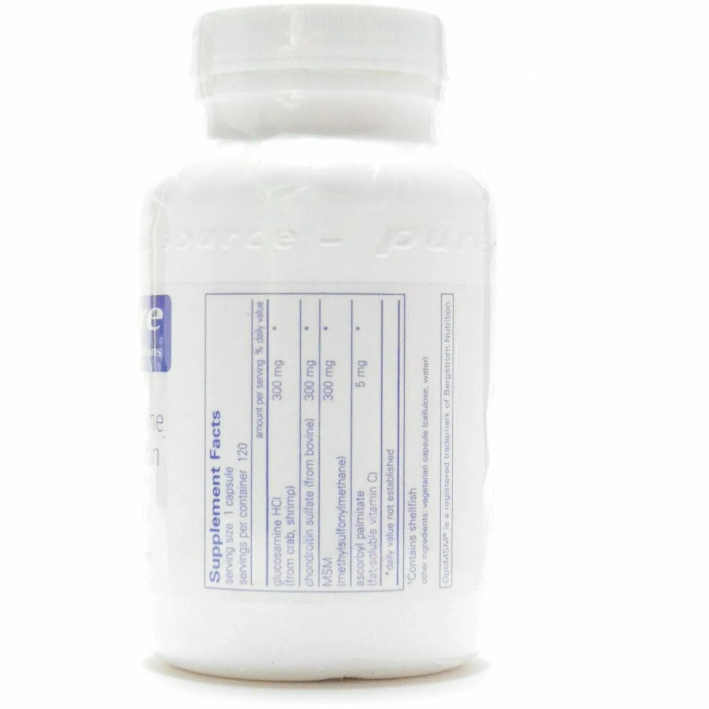 Glucosamine Chondroitin with MSM by Pure Encapsulations