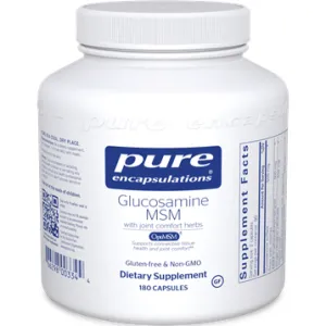 Glucosamine MSM w/Joint Comfort by Pure Encapsulations