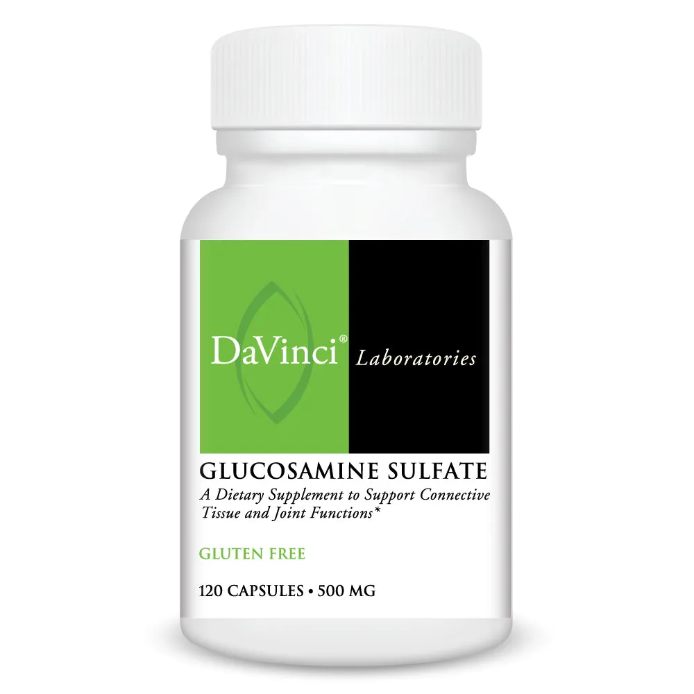 Glucosamine Sulfate 500 mg 120 caps by Davinci Labs