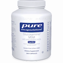 Glucosamine MSM w/Joint Comfort by Pure Encapsulations