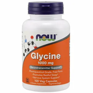 Glycine 1000 mg 100 caps by NOW