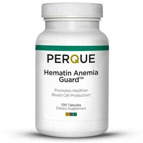 Hematin Anemia Guard 100 tabs by PERQUE