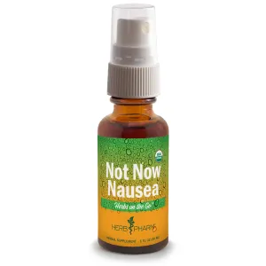 Herbs On The Go: Not Now Nausea Spray 1 oz by Herb Pharm