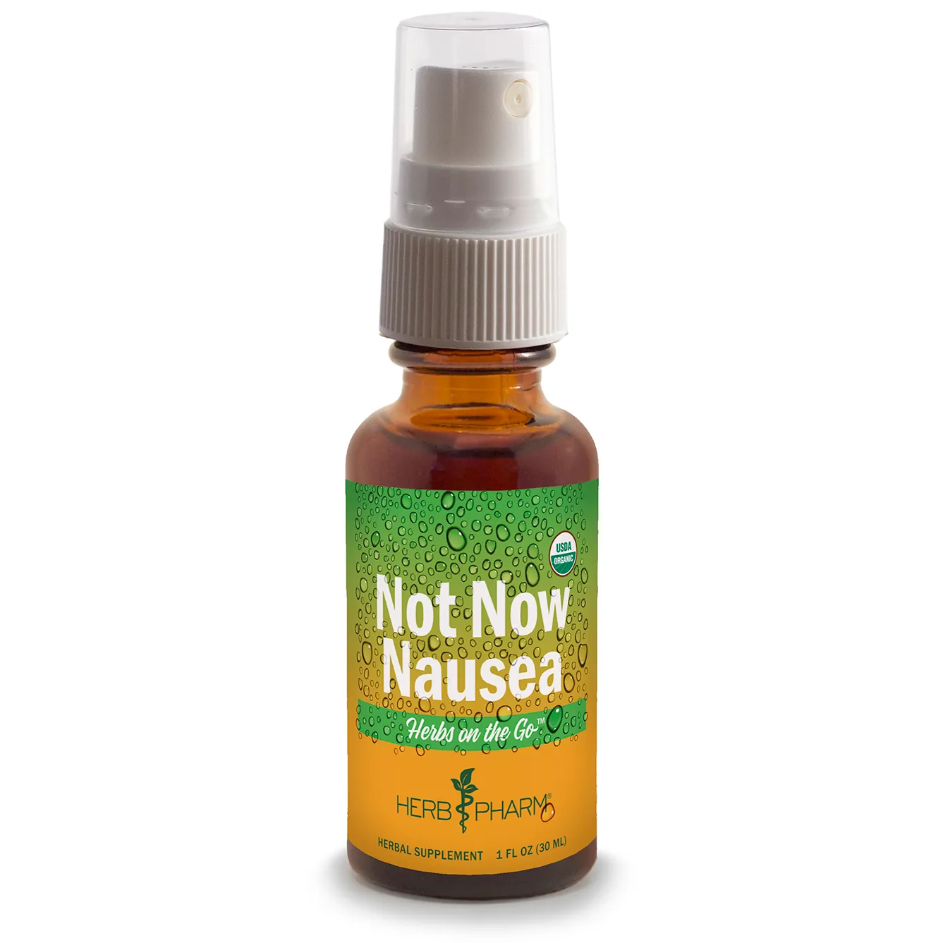 Herbs On The Go: Not Now Nausea Spray 1 oz by Herb Pharm