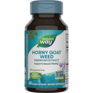 Horny Goat Weed 60 caps by Nature's Way