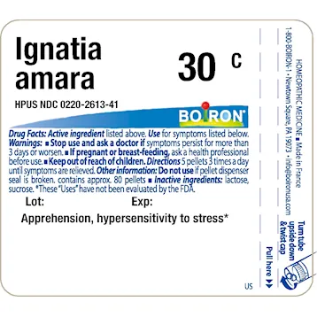 Ignatia amara 30C 80 plts by Boiron
