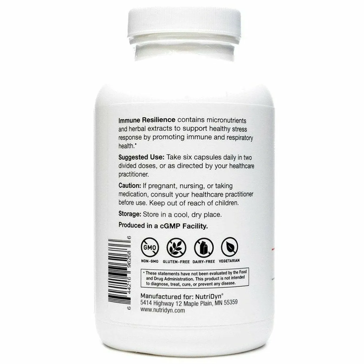 Immune Resilience 180 capsules by Nutri-Dyn