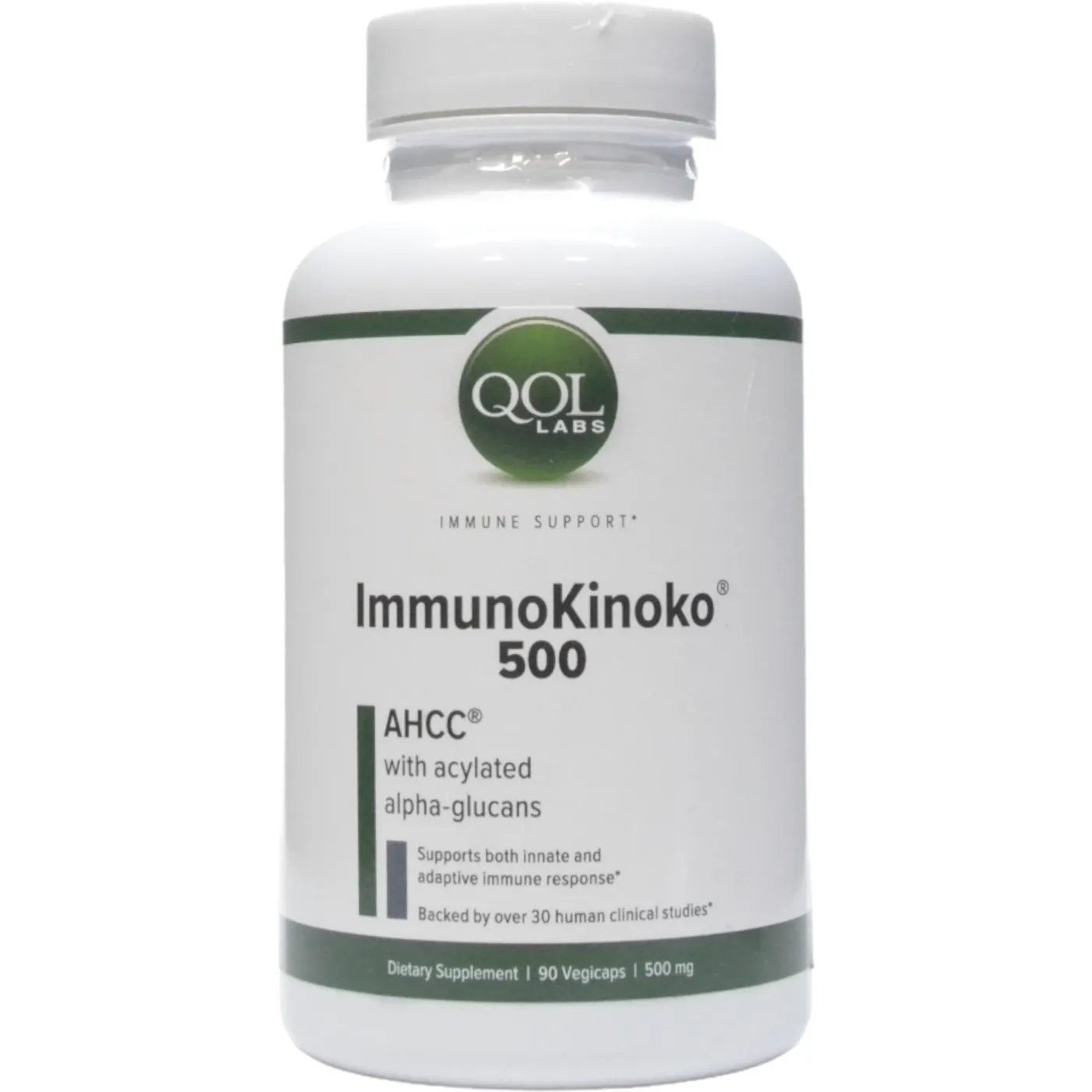 ImmunoKinoko AHCC 500 mg 60 vcaps by QOL Labs