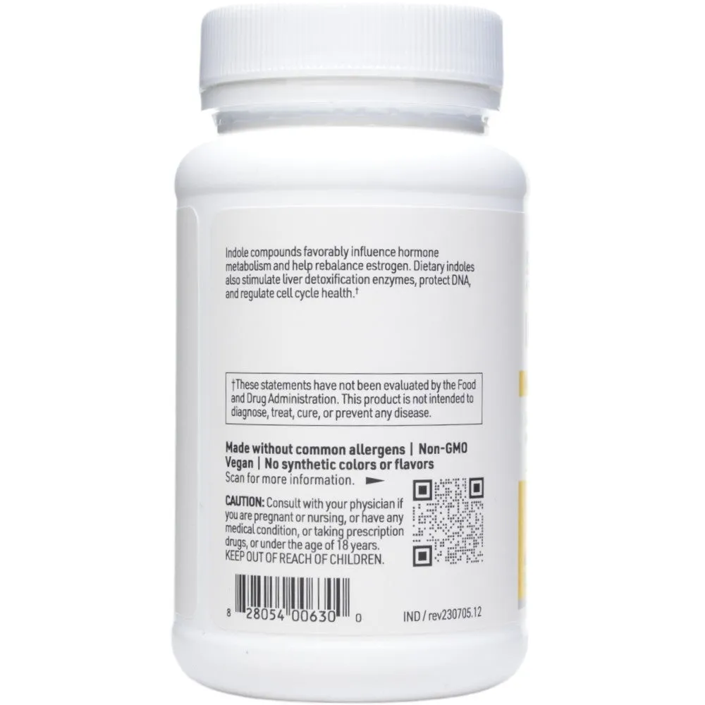 Indole Forte 60 caps by Klaire Labs/SFI Health