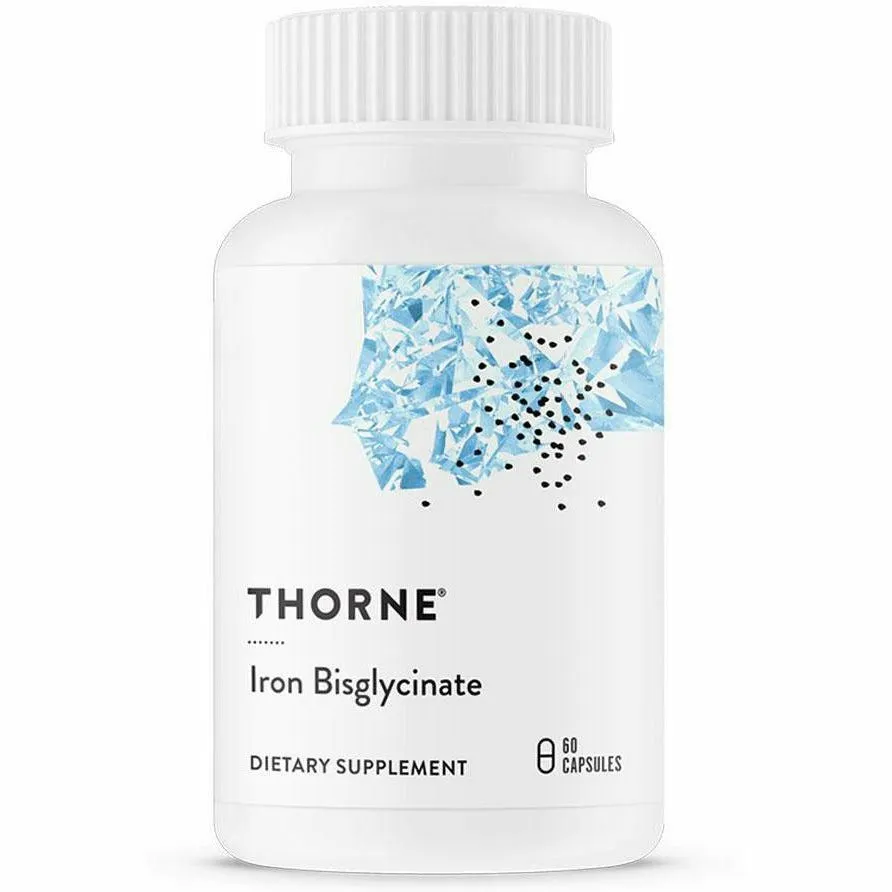 Iron Bisglycinate 60 vegcaps by Thorne Research