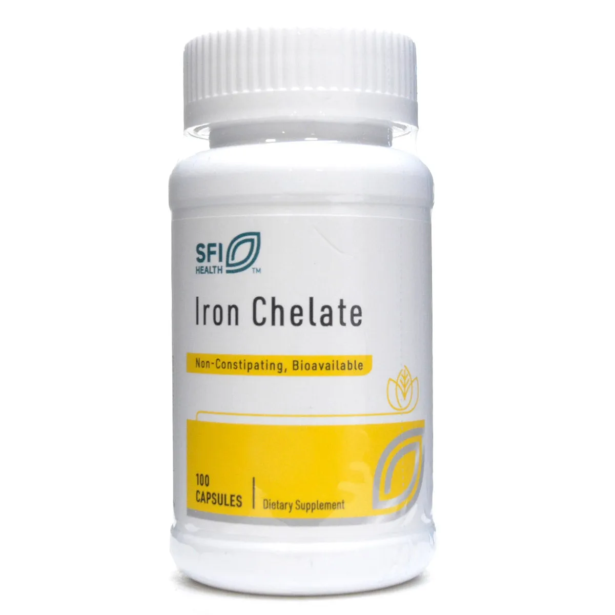 Iron Chelate 30 mg 100 caps By Klaire Labs/SFI Health