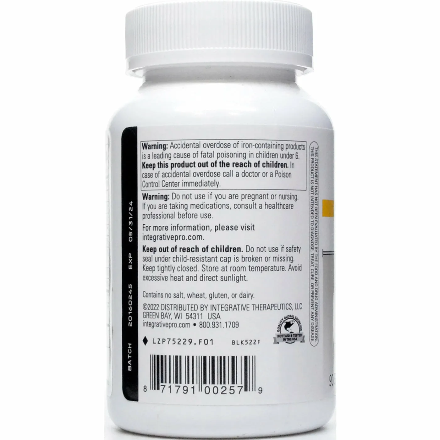 Iron Complex 90 gels by Integrative Therapeutics
