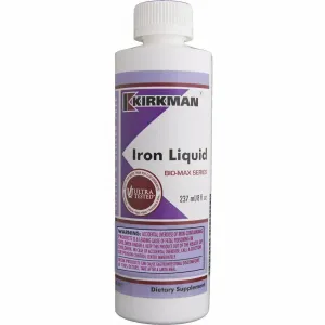 Iron Liquid 8 fl oz by Kirkman Labs