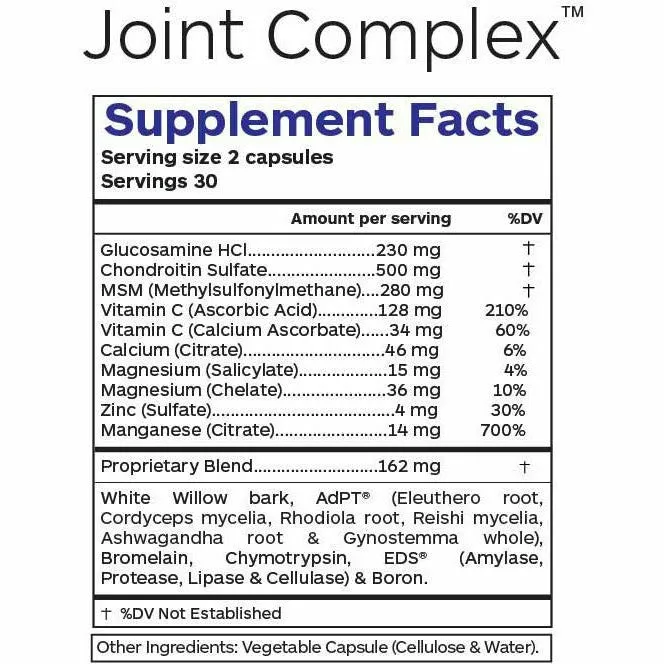 Joint Complex 60 vegcaps by Professional Botanicals