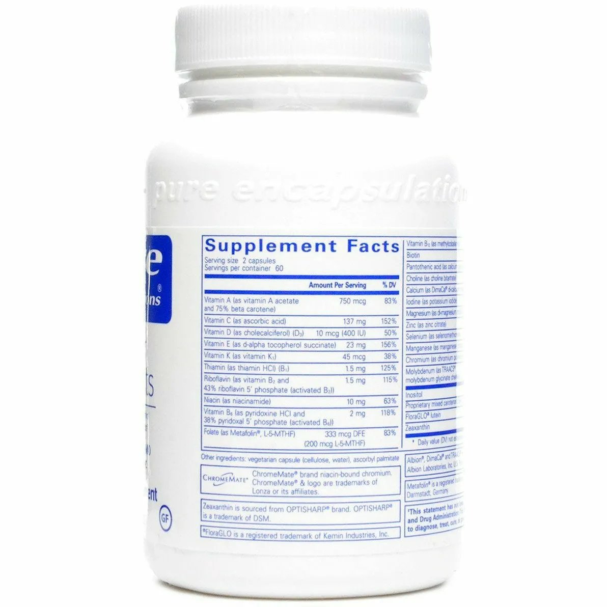 Junior Nutrients 120 caps by Pure Encapsulations