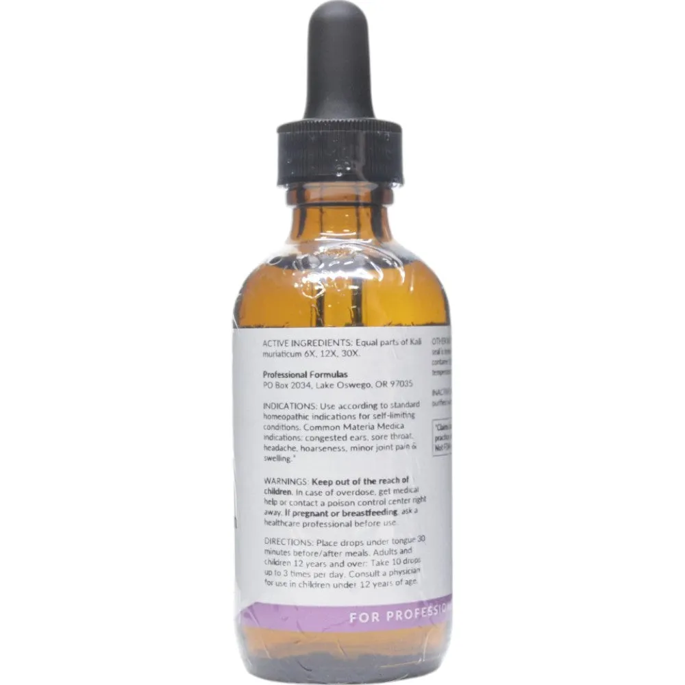 Kali Muriaticum 2 oz by Professional Formulas