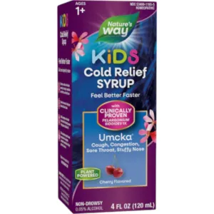Kids Cold Relief Syrup Cherry 4 fl oz by Nature's Way