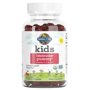 Kids Organic Immune: Cherry 60 gummies by Garden of Life