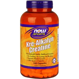 Kre-Alkalyn Creatine 240 caps by NOW