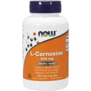 L-Carnosine 500 mg 100 vcaps by NOW