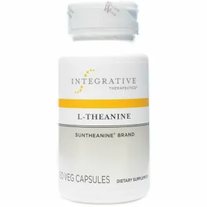 L-Theanine 100 mg 60 caps by Integrative Therapeutics