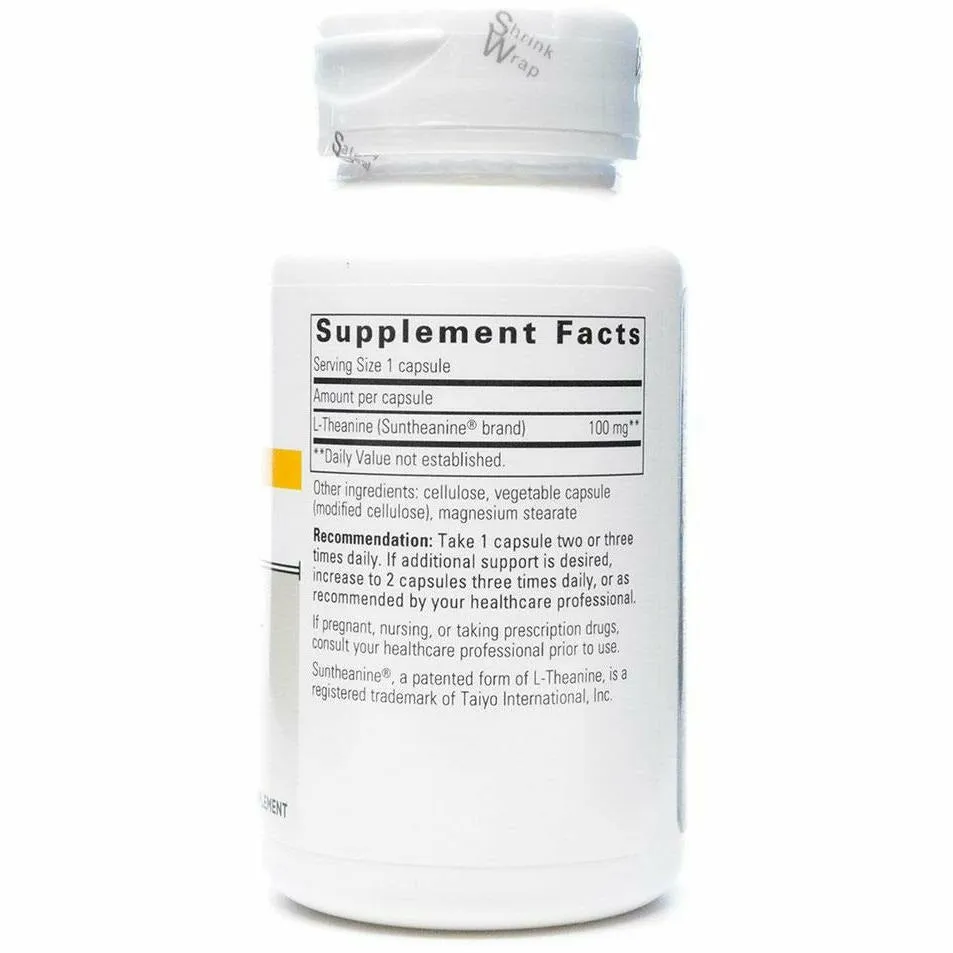 L-Theanine 100 mg 60 caps by Integrative Therapeutics
