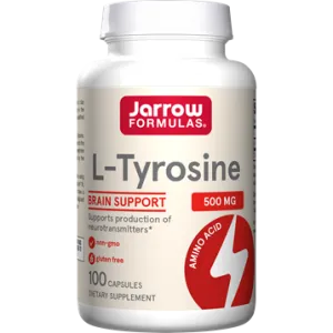L-Tyrosine 500 mg 100 caps by Jarrow Formulas