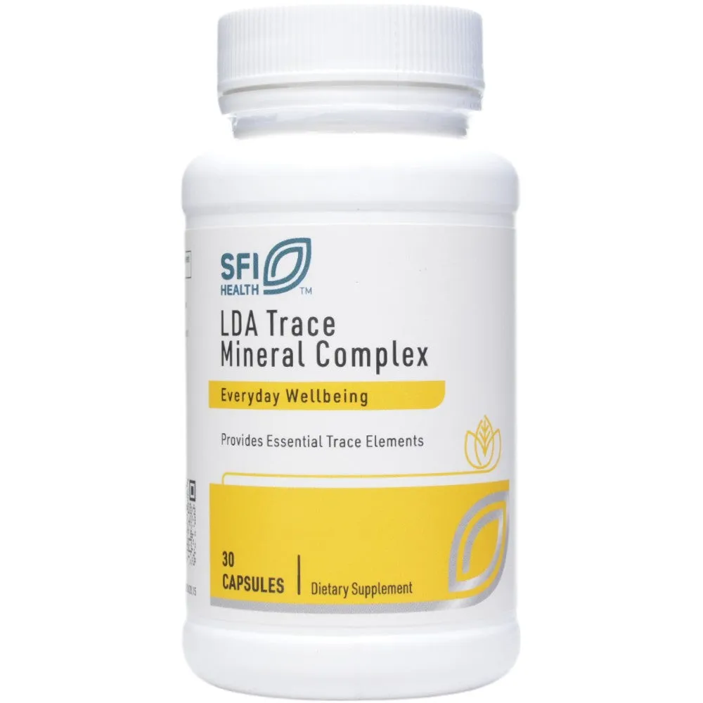 LDA Trace Mineral Complex 30 vcaps by Klaire Labs/SFI Health