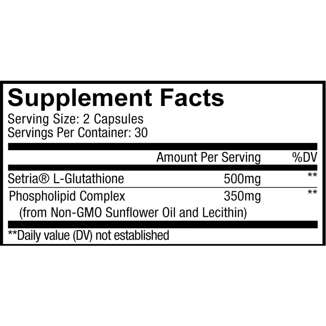 Liposomal Glutathione 60 caps by CodeAge