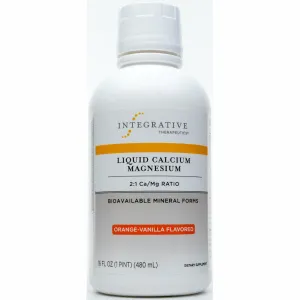 Liquid Calcium Magnesium Orange/Van 16oz by Integrative Therapeutics
