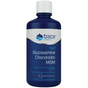 Liquid Glucosamine/Chon/MSM 32 fl oz by Trace Minerals Research