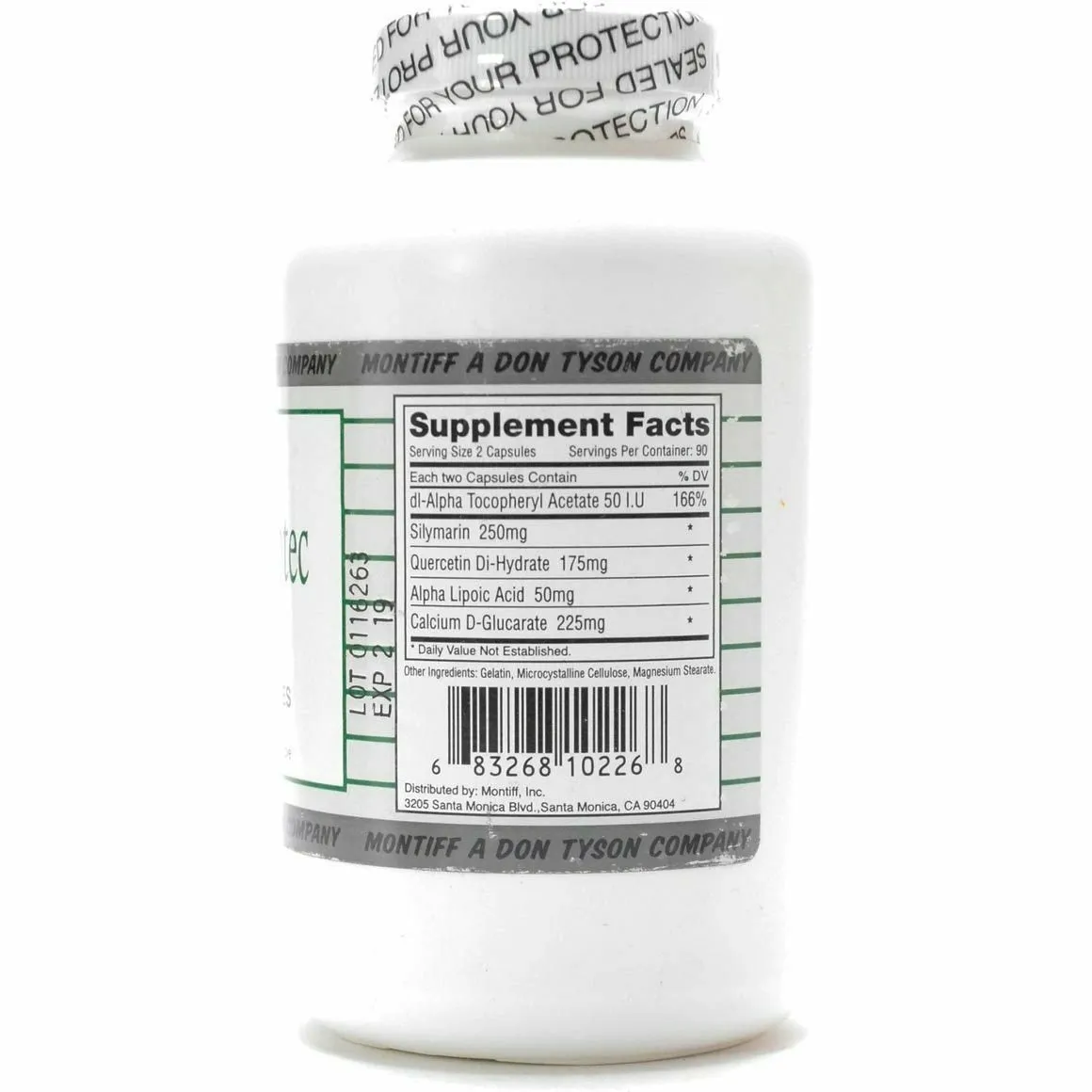 Liver Protec 180 caps by Montiff