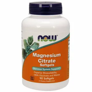 Magnesium Citrate 90 softgels by NOW
