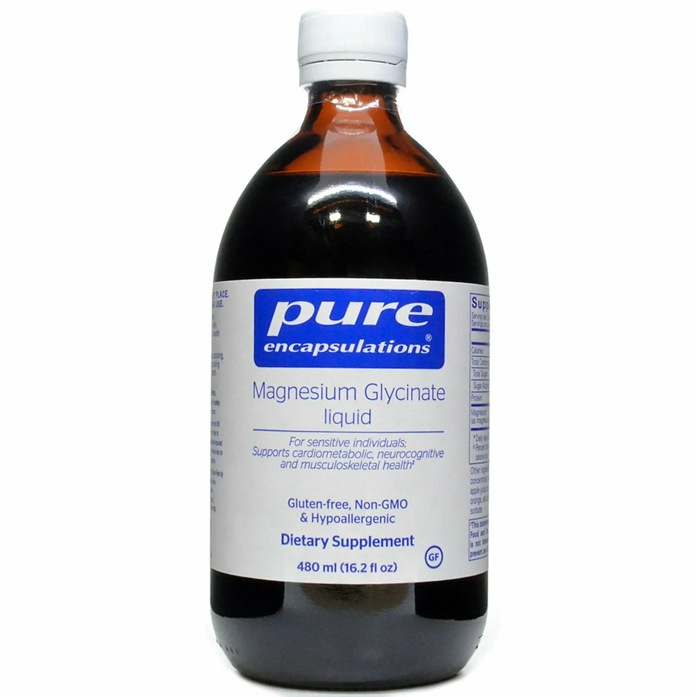 Magnesium Glycinate liquid 16.2 fl oz by Pure Encapsulations