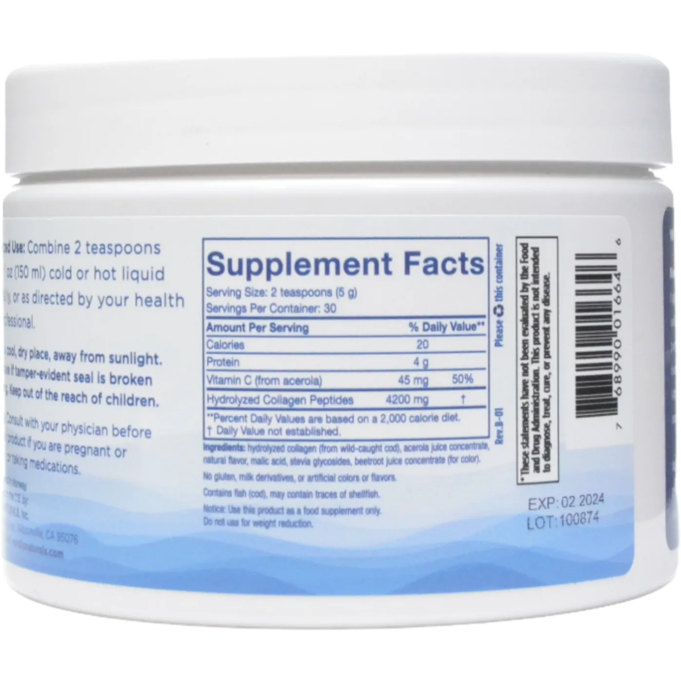 Marine Collagen 5.29 oz By Nordic Naturals