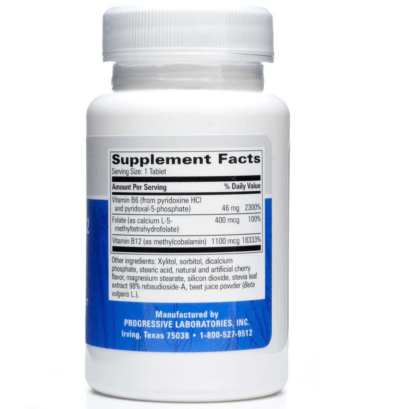 Methyl B12 60 Tablets by Progressive Labs