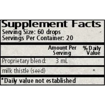 Milk Thistle (Silybum marianum) 2 fl oz by Wise Woman Herbals