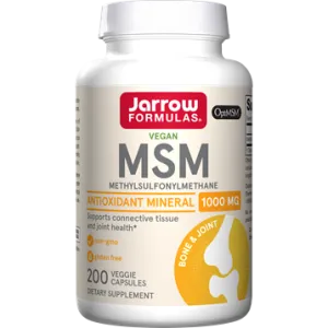 MSM 1.000 mg 200 caps by Jarrow Formulas