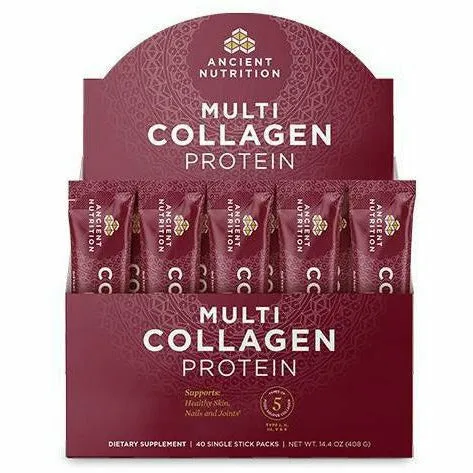 Multi Collagen Protein 40 packets By Ancient Nutrition