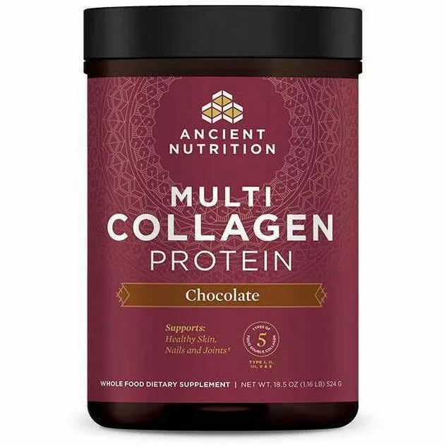 Multi Collagen Protein Powder 16 oz. by Ancient Nutrition