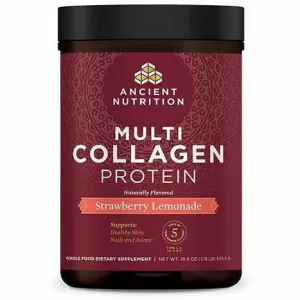 Multi Collagen Protein Straw-Lem 45 serv By Ancient Nutrition