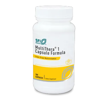 MultiThera1 Iron Free 180 caps By Klaire Labs/SFI Health