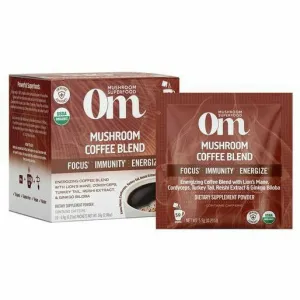 Mushroom Coffee 10 pack By Om Mushroom