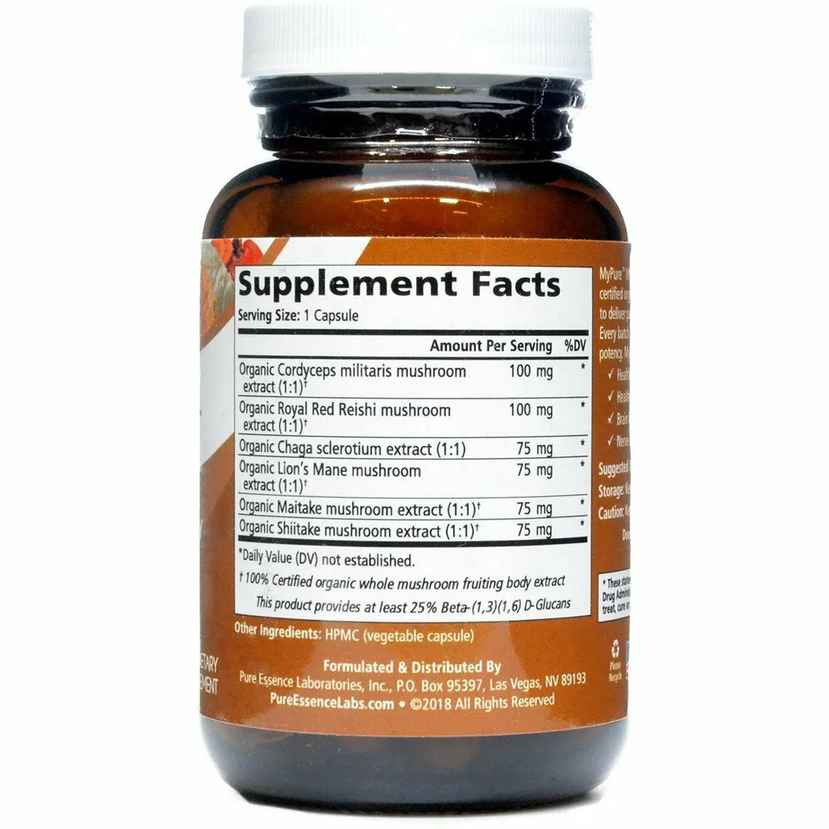 MyPure MYcoMune 60 caps by Pure Essence