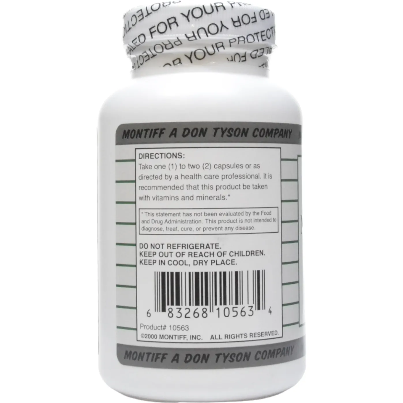 N-Acetyl-L-Cysteine 500 mg 90 caps by Montiff